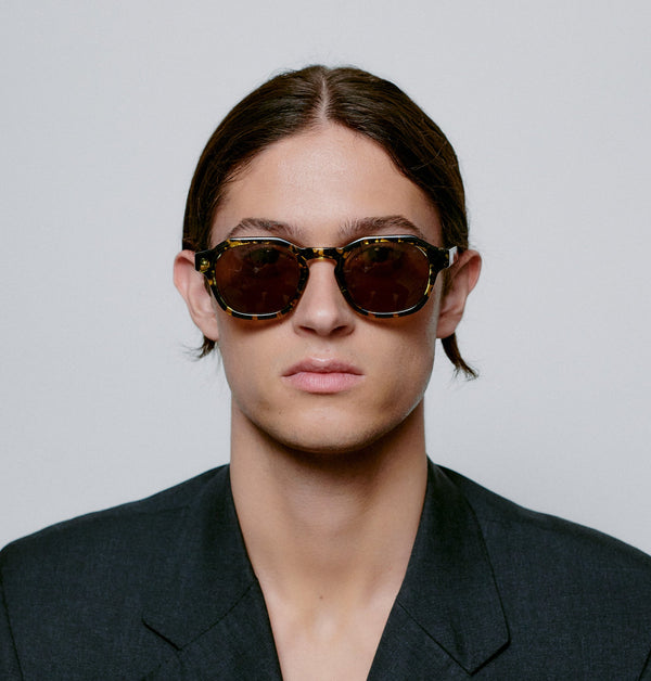 Zan / Black Yellow Transparent & Brown Lens - Shade Files